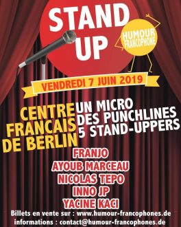 stand up francophone
