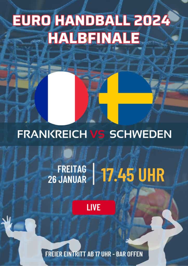 26.01 EURO HANDBALL 2024 LiveÜbertragung Centre Français