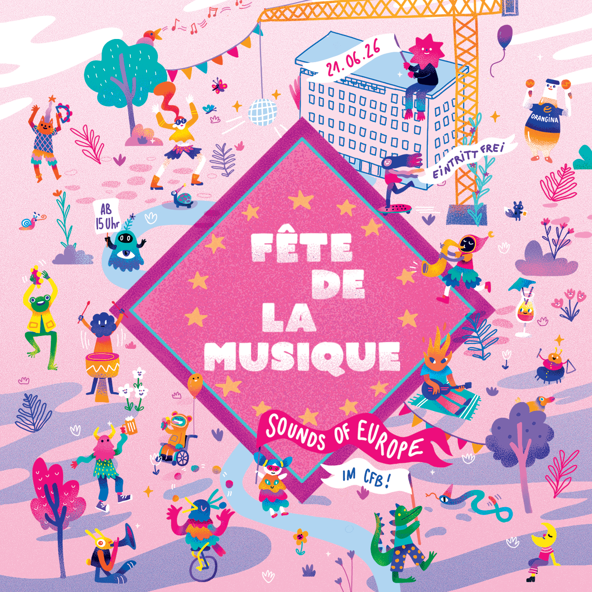 Das Sommer-Highlight im Wedding: Fête de la Musique 2026 im CFB!